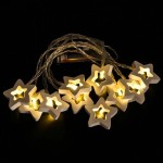 Photo lights, 1 meter, 10 leds, star design